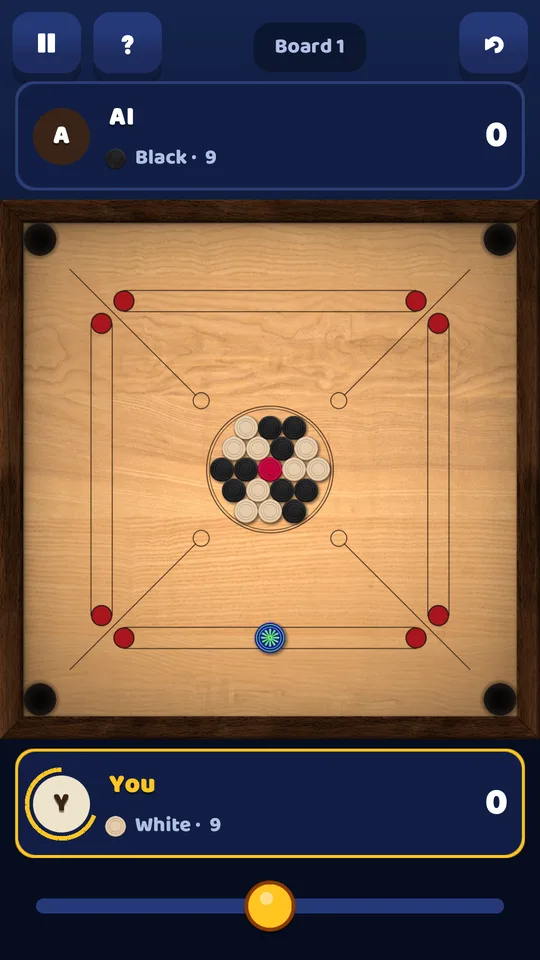 A match against the computer