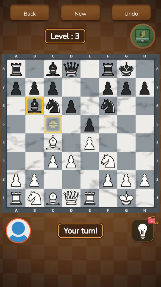 A game against the computer